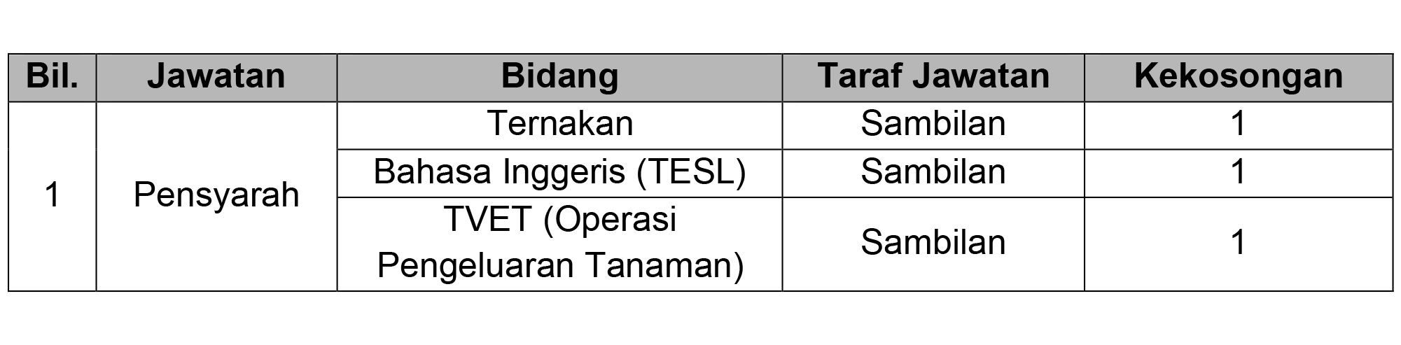 Pensyarah Sambilan