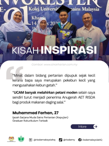 Muhammad Farhan Ijazah Sarjana Muda Sains Pertanian (Kepujian)