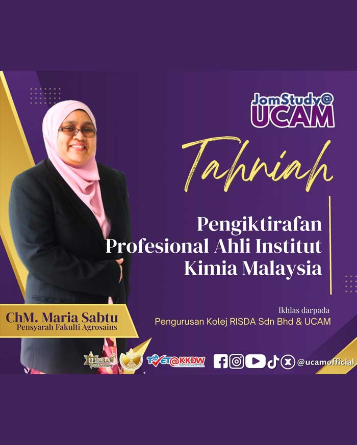 Tahniah chm maria sabtu ahli ikm