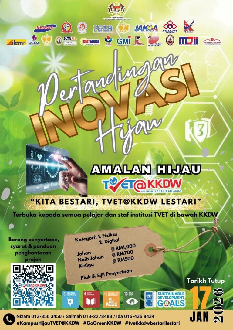 Pertandingan Inovasi Hijau TVET@KKDW