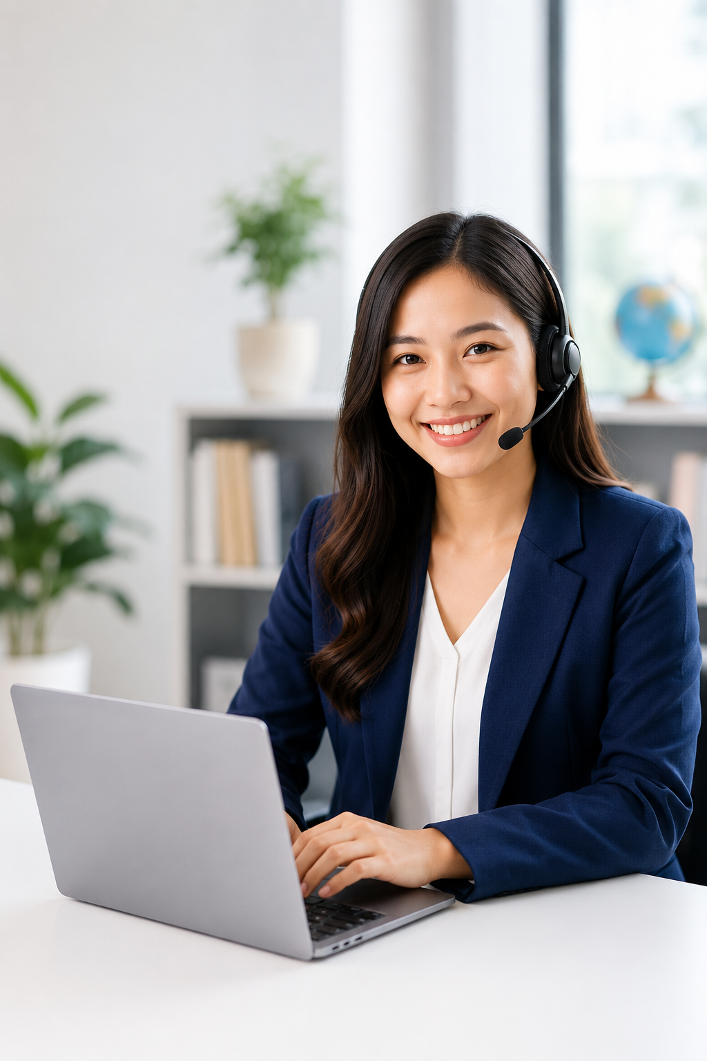UCAM admission advisor ready to assist international students