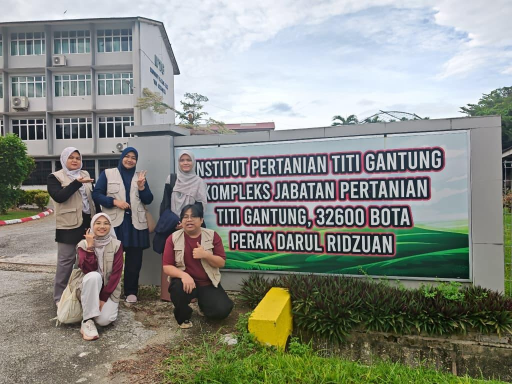 Sesi libat urus Fakulti Agrosains UCAM bersama pelajar Institut Pertanian Titi Gantong menerusi Program School Attack Siri 3.