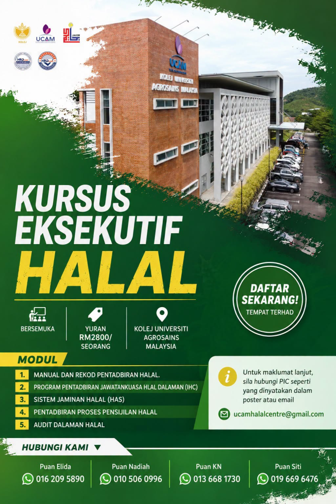 Professional Certificate in Halal Executive (Certified by HPB JAKIM)