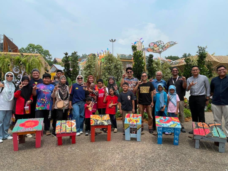 JLAS UCAM Serlah Kreativiti di Hari Landskap Negara 2026, Kongsi Kepakaran Seni Visual
