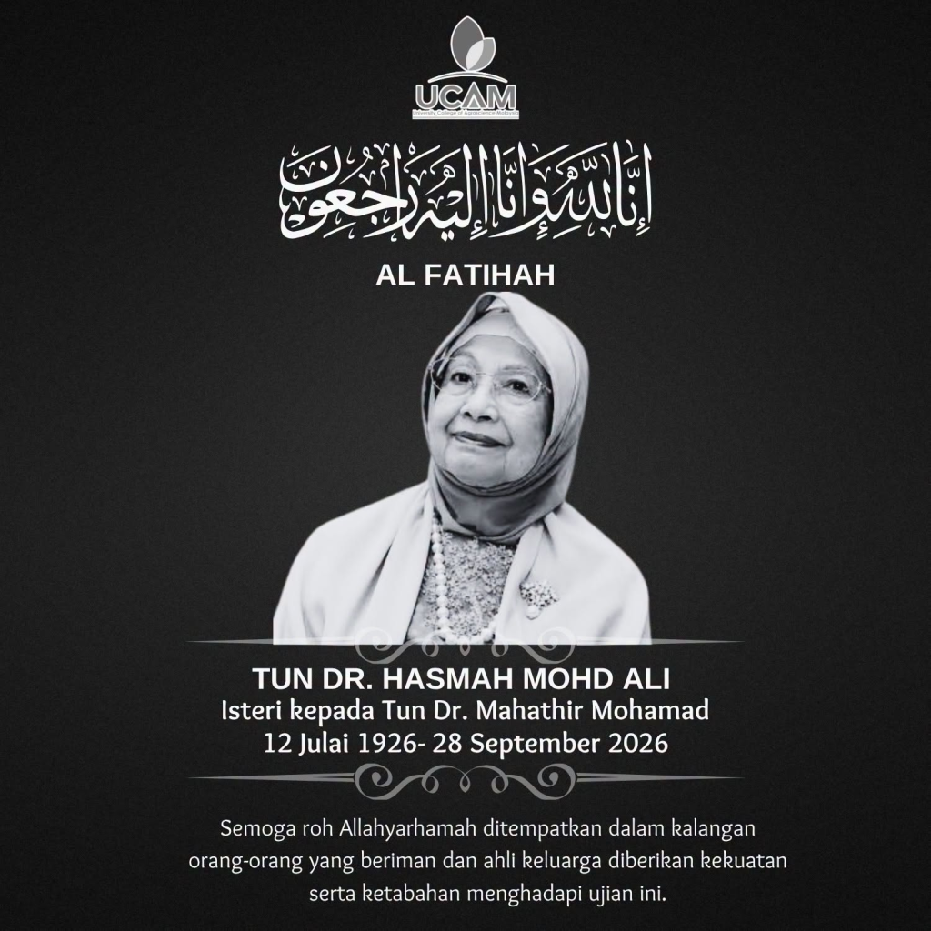 Salam Takziah: Allahyarhamah Tun Dr. Hasmah Mohd Ali Kembali ke Rahmatullah
