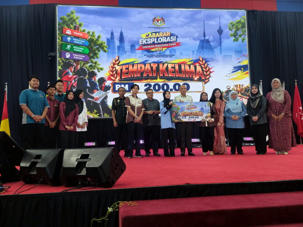 Pasukan GPS UCAM meraikan kejayaan Tempat Ke-5 dalam program peringkat kebangsaan 2026