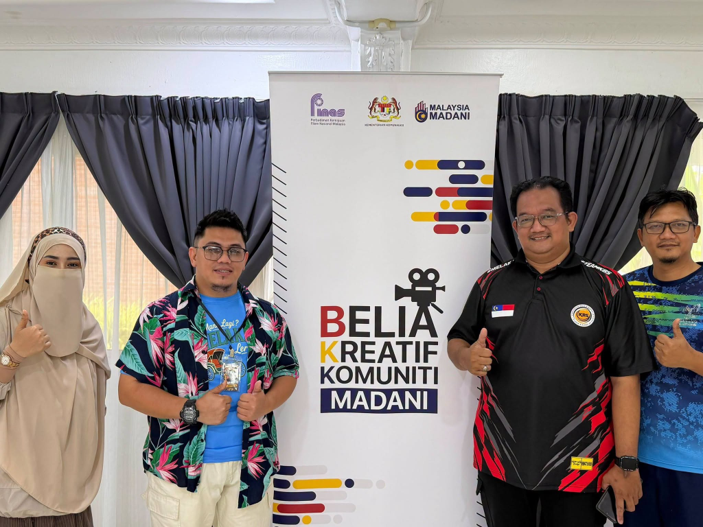 Peserta Program Belia Kreatif Komuniti MADANI 2026 mengikuti bengkel perfileman anjuran FINAS di UCAM