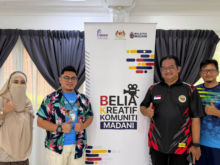 Peserta Program Belia Kreatif Komuniti MADANI 2026 mengikuti bengkel perfileman anjuran FINAS di UCAM